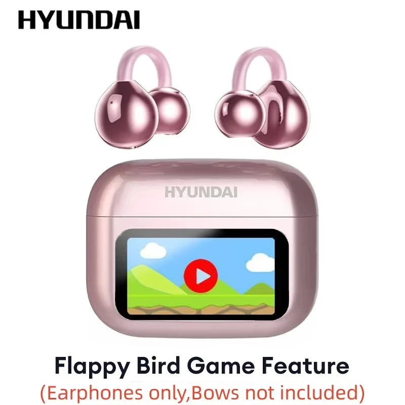 EchoGrip™ M100 ENC Ear Clip Earphones – Style, Sound, and Smart Control